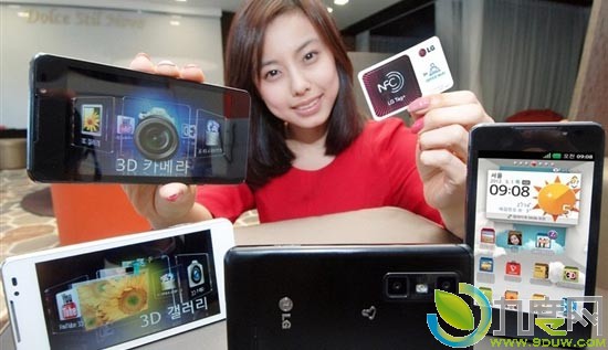 LG发布全球最轻最薄3D双核Android手机SU870