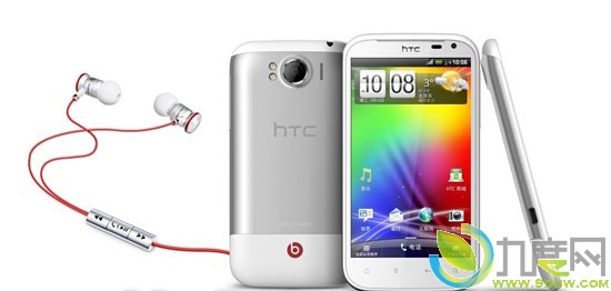 HTC在中国发布4.7寸Android 2.3系统白色版Sensation XL
