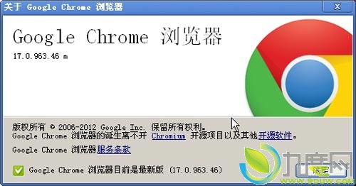 Google桌面版Chrome浏览器升级至17.0.963.49 增强安全功能
