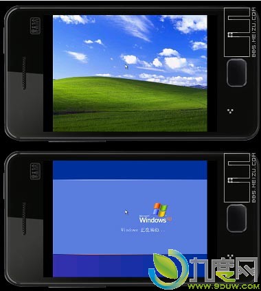 魅族MX和M9智能手机也能运行Windows 95/98/XP啦