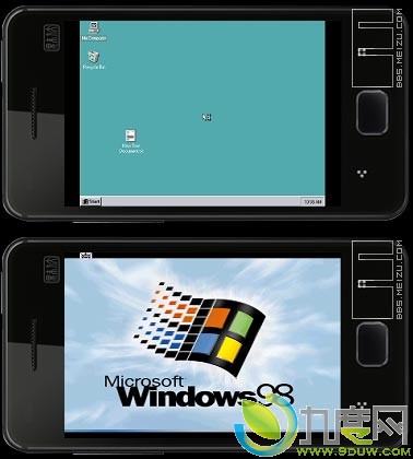 魅族MX和M9智能手机也能运行Windows 95/98/XP啦