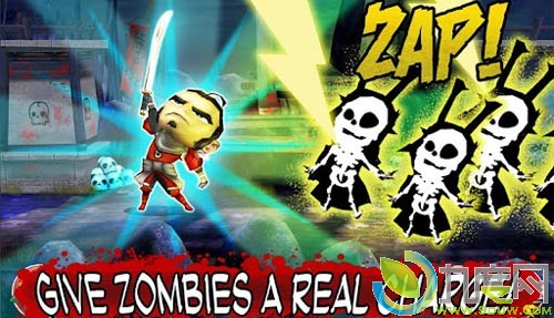 下载：Android RPG防守新游戏《武士大战僵尸（SAMURAI vs ZOMBIES DEFENSE）》