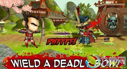下载：Android RPG防守新游戏《武士大战僵尸（SAMURAI vs ZOMBIES DEFENSE）》