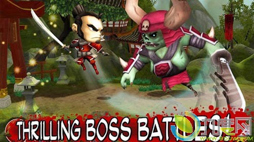 下载：Android RPG防守新游戏《武士大战僵尸（SAMURAI vs ZOMBIES DEFENSE）》