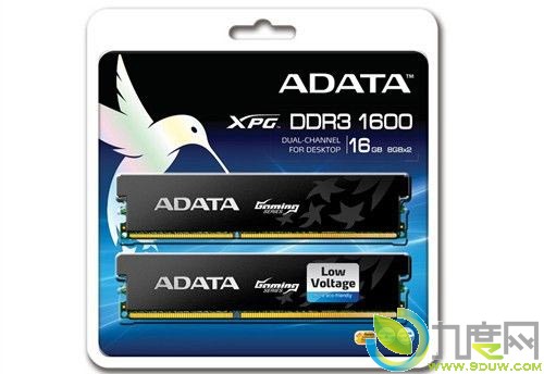 威刚发布低电压单条8GB XPG超频内存