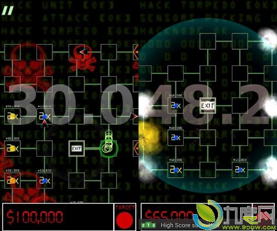 下载：Android街机风格游戏《节点黑客（Node.Hack）》