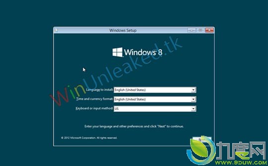 微软件Windows 8 RC候选版Build 8306安装截图