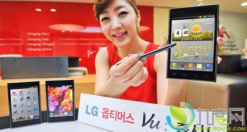 LG首款5寸1.5GHz双核智能机Optimus Vu开售 支持LTE 4G网络售价5640元