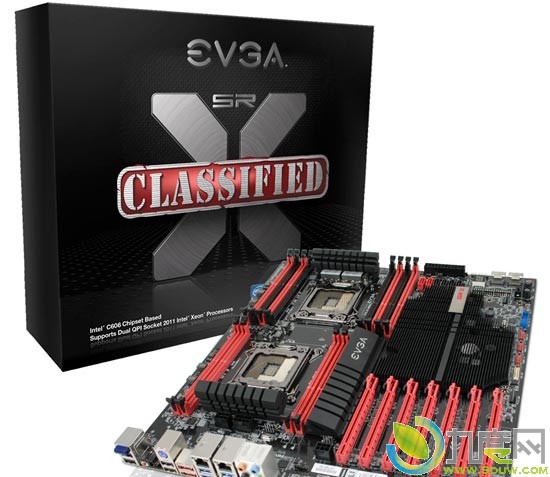 EVGA发布顶级发烧主板“SR-X Classified” 搭配处理器双路型Xeon E5-2600
