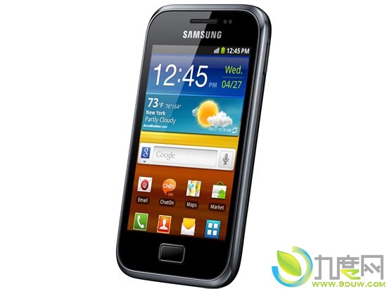 三星中端Android手机Galaxy Ace Plus台 湾开售 售价2030元