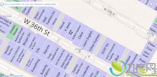 微软更新Bing Maps地图 新增大量室内地图