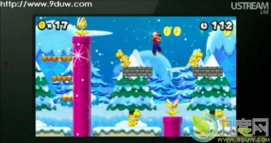 任天堂《新超级马里奥2》将于8月登陆3DS