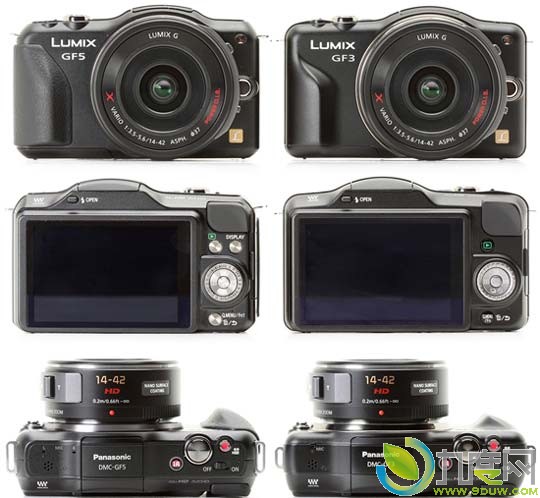 松下发布新款可换​​镜头的微单相机LUMIX GF5