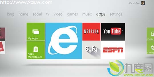 传微软正在Xbox 360上开发IE9浏览器 或将支持Kinect