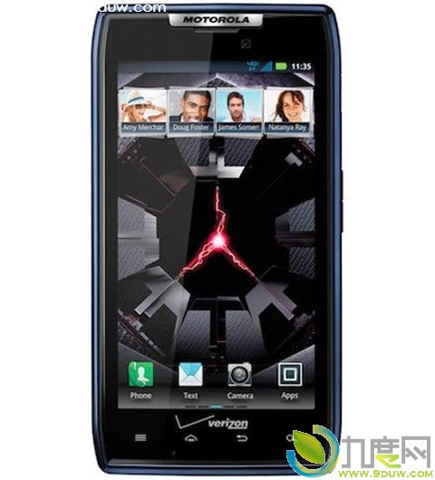 摩托罗拉蓝色版Droid RAZR XT910开售