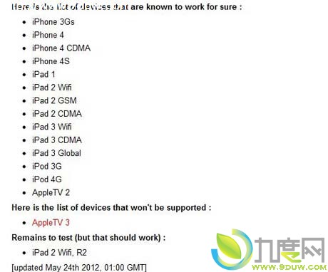 Windows平台iOS 5.1.1完美越狱工具Absinthe 2.0详细教 程