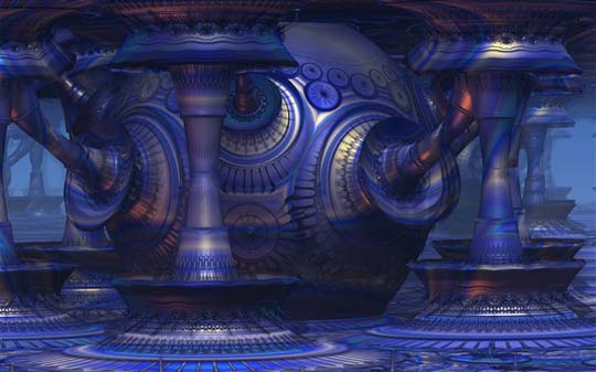 Windows 7官方魔幻风格桌面主题《分形》