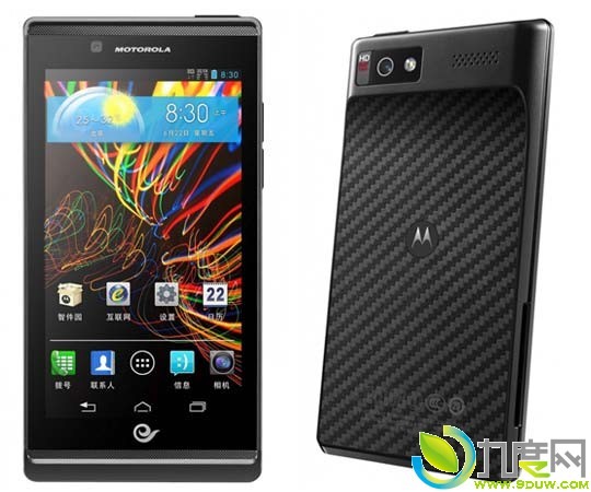 摩托罗拉联手电信推出Android 4.0刀锋XT889新机