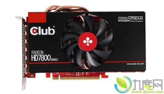 Club 3D发布六屏输出新卡“Radeon HD 7870 Eyefinity 6” 具备六个miniDP 1.2接口