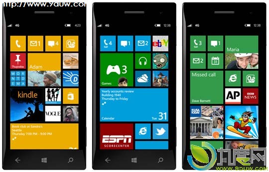 微软Windows Phone 8系统新界面抢先看