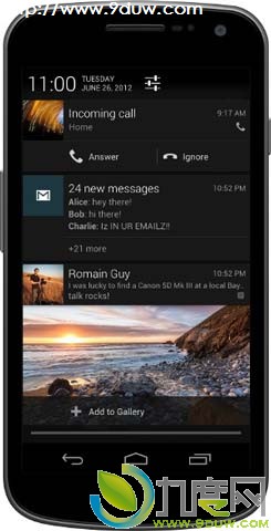 Android 4.1果冻豆系统新特性一览