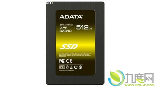 威刚发布新款固态硬盘XPG SX910