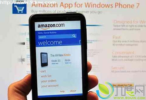 Amazon亚马逊发布Windows Phone客户端 一键购买商品