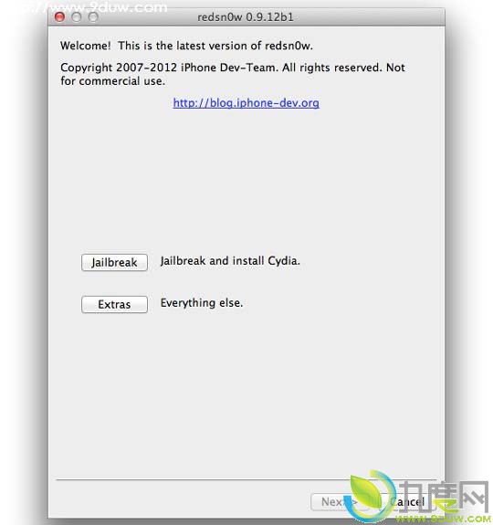 iOS 5.1.1完美越狱工具红雪Redsn0w 0.9.12b1发布