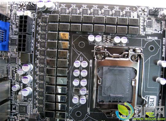 技嘉推出首款32相供电Z77主板“GA-Z77X-UP7”