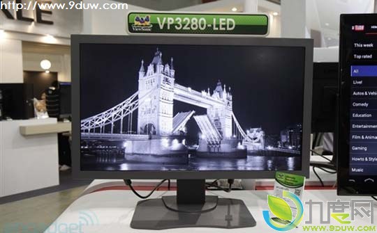 优派展示31.5寸4K2K液晶显示器VP3280-LED