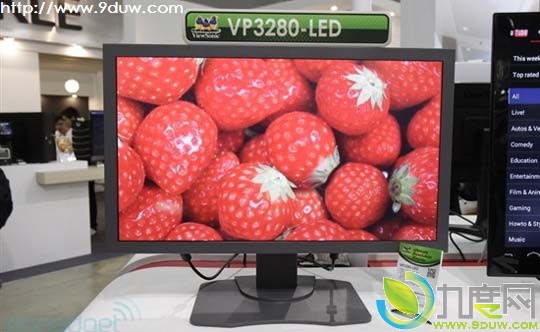 优派展示31.5寸4K2K液晶显示器VP3280-LED