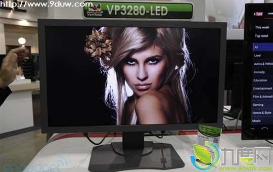 优派展示31.5寸4K2K液晶显示器VP3280-LED