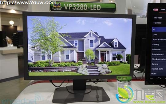 优派展示31.5寸4K2K液晶显示器VP3280-LED