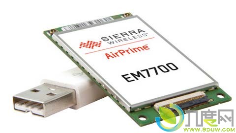 Sierra Wireless发布全球最薄4G LTE网络芯片“AirPrime EM7700” 仅2.5mm厚