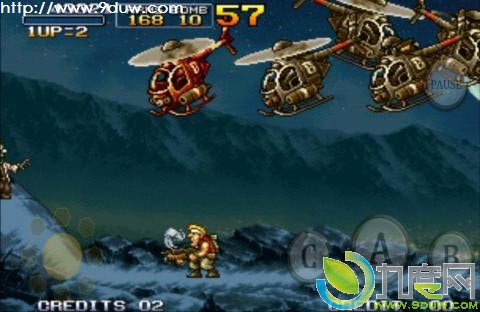 下载：Android飞行射击游戏：《合金弹头3（Metal Slug 3）》