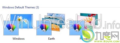 Windows 8最新版Build 8518截图/主题/壁纸曝光