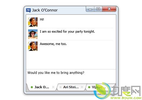Windows XP/Vista平台Facebook Messenger客户端发布