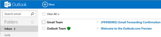 微软教你如何将Gmail转移到Outlook.com