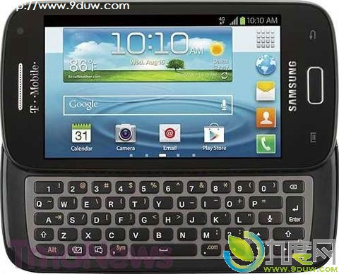 三星推出720P高清显示屏侧滑全键盘智能手机GALAXY S Blaze Q