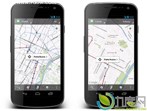 Android版Google Maps 6.10版发布 新增全球公交换乘站信息