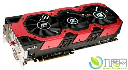 迪兰发布自家双芯HD7990 Devil 13显卡：12+2+2相供电