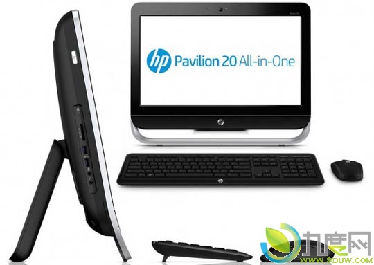 惠普发布新款Windows 8一体机Pavilion 20 All-in-One PC