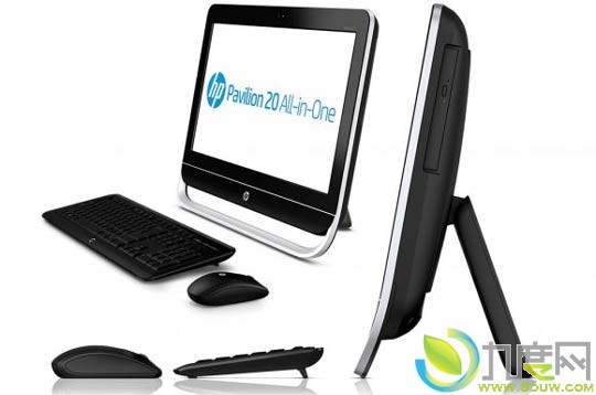 惠普发布新款Windows 8一体机Pavilion 20 All-in-One PC