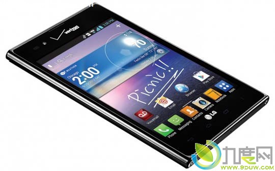 LG发布5英寸Android 4.0大屏智能手机LG Intuition