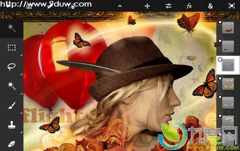 iPad版Photoshop 1.3版发布：支持Retina显示屏 可编辑1200万像素图像