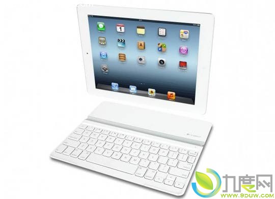 罗技推白色版iPad蓝牙键盘底座Ultrathin Keyboard Cover