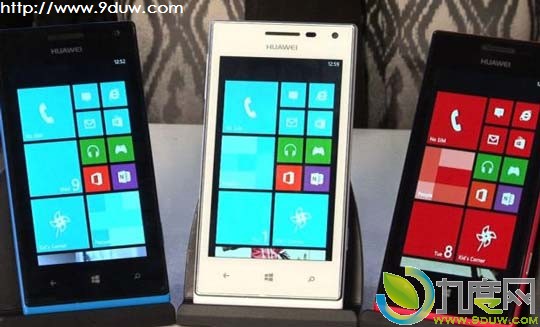 华为首款WP8智能手机Ascend W1亮相