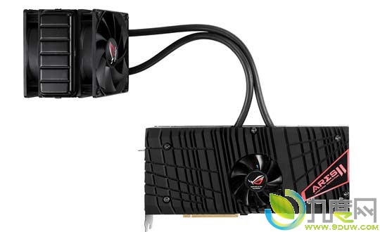 华硕推出6GB双芯HD7990显卡“ARES II”(战神二代)：超高频＋水冷