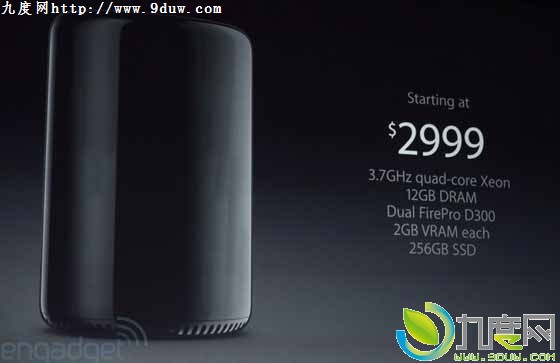 苹果公布全新Mac Pro上市时间：2999美元起