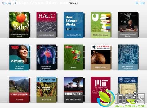 扁平化风格！苹果发布iOS 7风格iBook和iTunes U应用